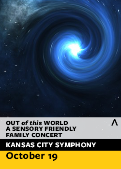 out of this world sensory friendly concert flyer