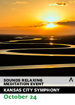 sounds relaxing meditation event flyer