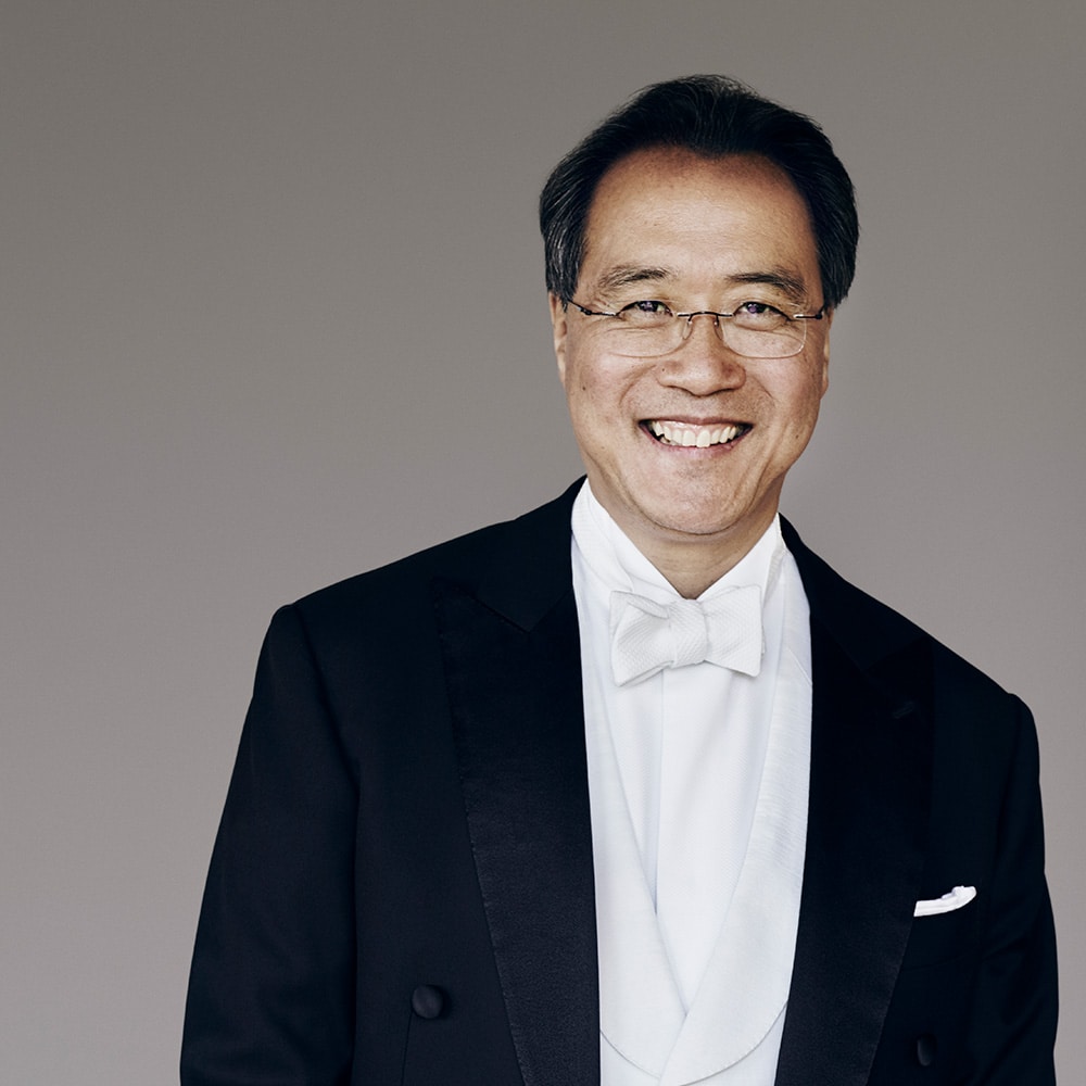 Portrait of cellist Yo-Yo Ma