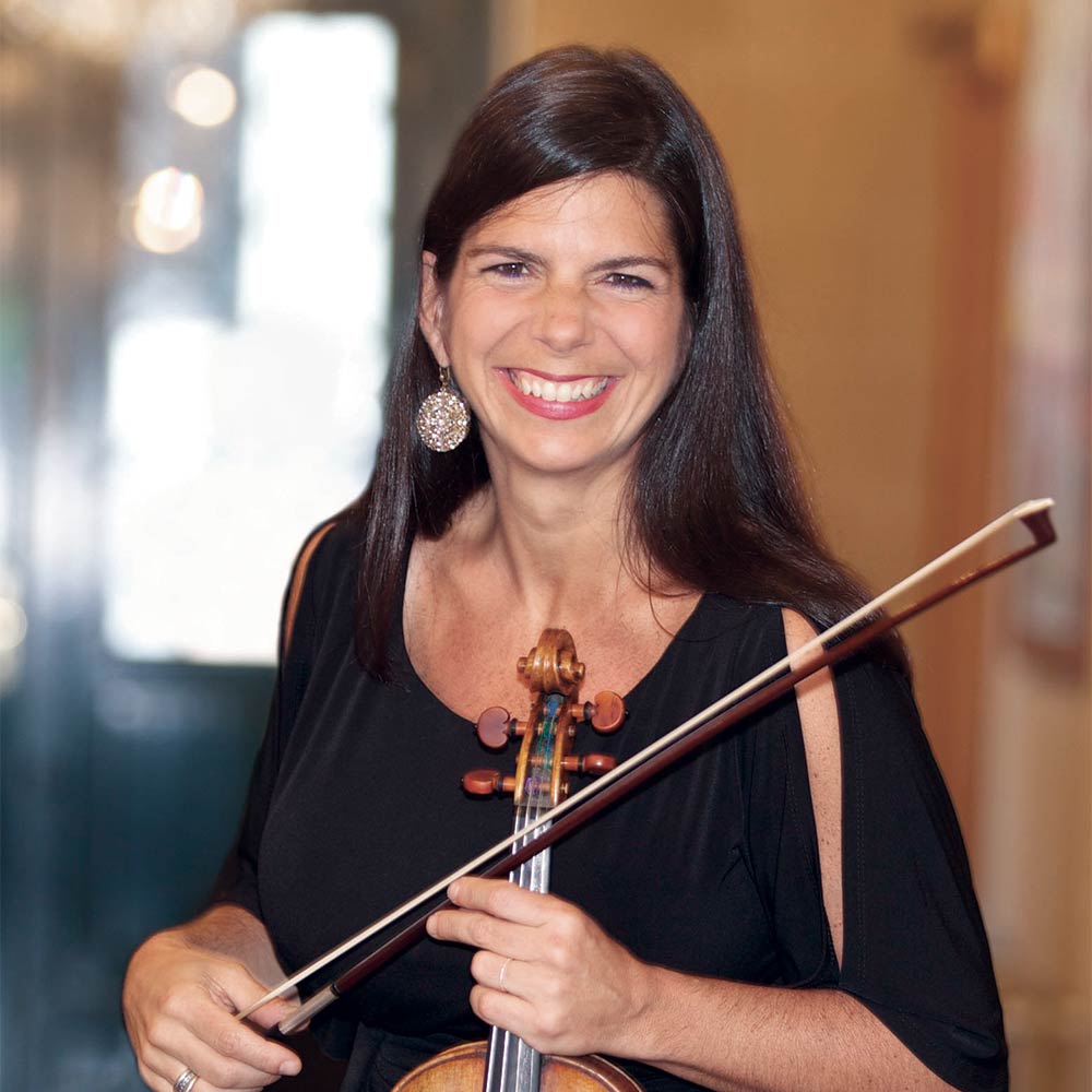 Portrait of Violinist Pamela Frank