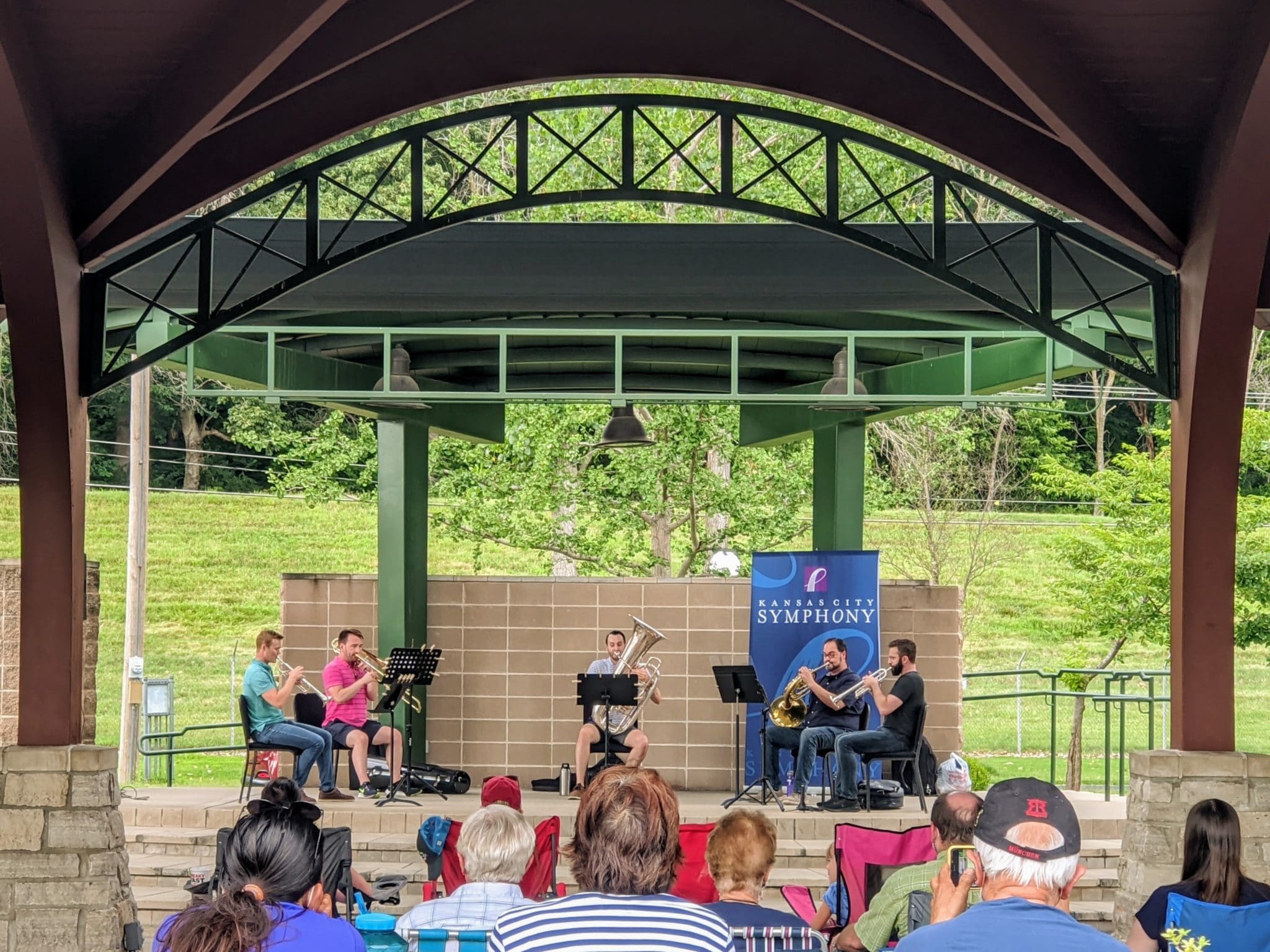 Kansas CIty Symphony Brass Ensemble at North Kansas City Free Concert