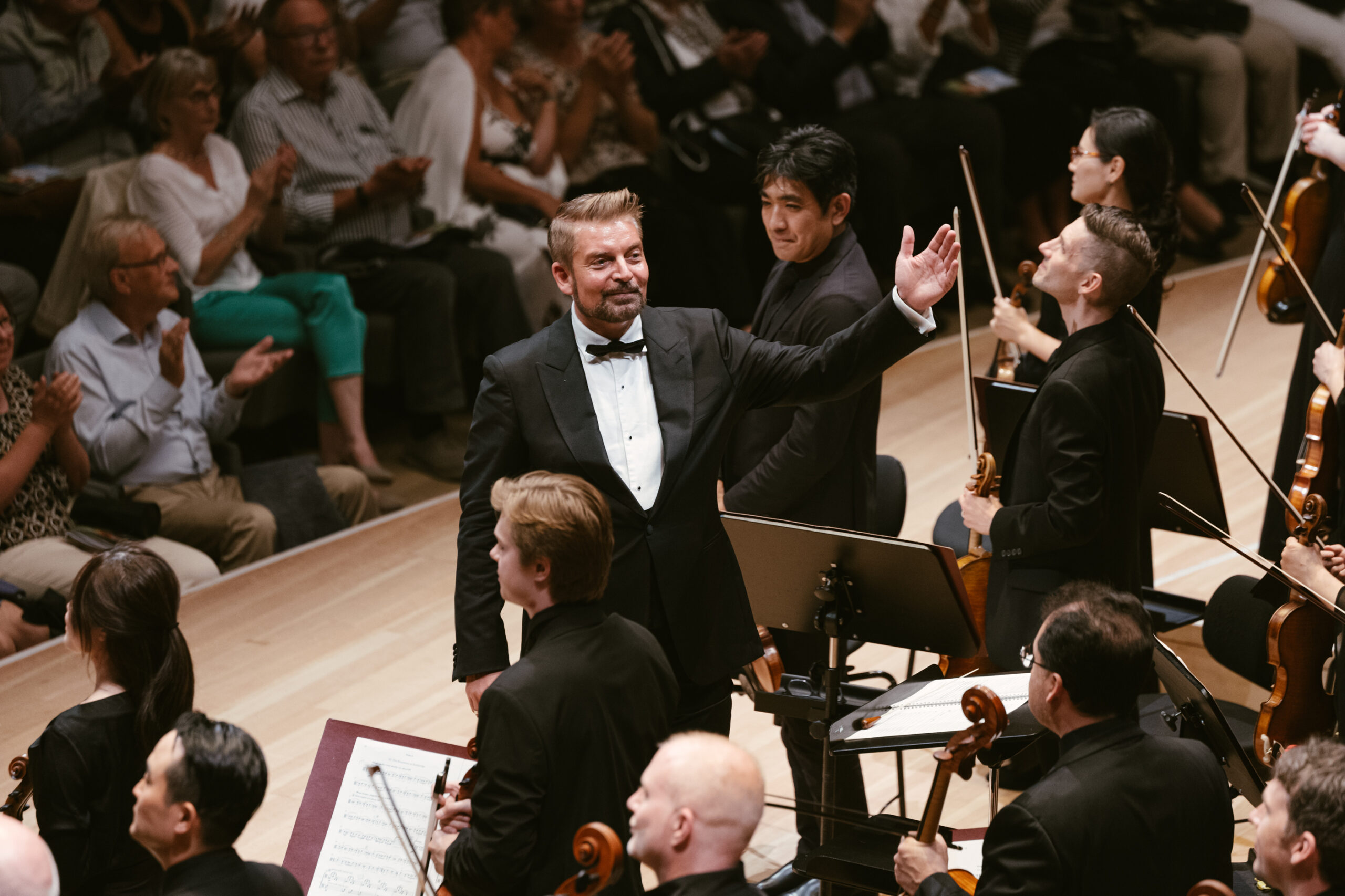 Music Director Matthias Pintscher directs the Kansas City Symphony in Europe.